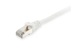 Equip 605518 RJ45 omrežni kabel\, Patch kabel CAT 6 S/FTP 15.00 m bela pozlačeni konektorji 1 kos