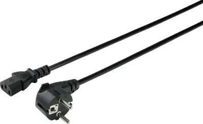 Basetech XR-1638072 hladne naprave priključni kabel  črna 3.00 m
