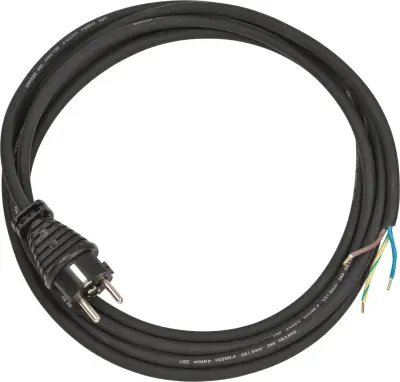 Brennenstuhl 1160330 tok priključni kabel  črna 3.00 m