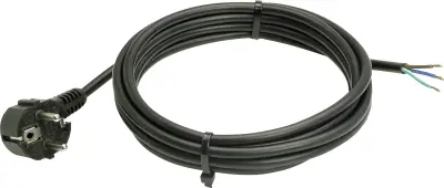 as - Schwabe 70802 napajalni kabel črne barve 10 m