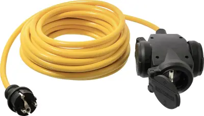 as - Schwabe 61452 napajalni kabel 16 A rumene barve 5 m