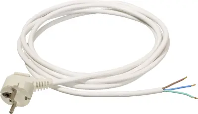 as - Schwabe 70833 napajalni kabel bele barve 3 m