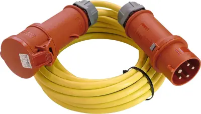 as - Schwabe 60711 napajalni kabel 16 A rumene barve 10 m