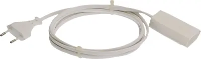 as - Schwabe 50151 napajalni kabel 2.5 A bele barve 5 m