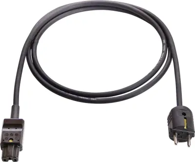 as - Schwabe 70874 napajalni kabel črne barve 2 m