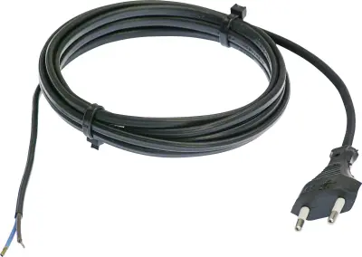 as - Schwabe 70652 napajalni kabel črne barve 3 m
