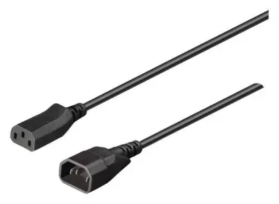 Bachmann 356.120 hladne naprave priključni kabel  črna 1.00 m