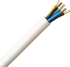 Kopp 156005047 štedilnik priključni kabel  bela 5.00 m