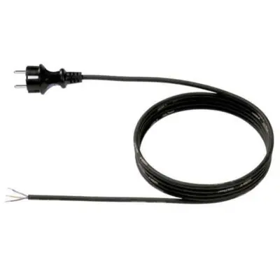Bachmann 322.186 tok priključni kabel  črna 5.00 m