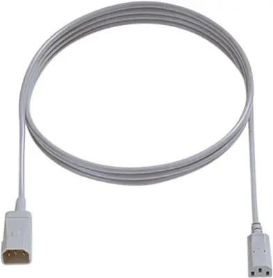 Bachmann napajalni kabel - IEC 320 EN 60320 C14 (M) - IEC 320 EN 60320 C13 (W) Bachmann 356.975 hladne naprave priključni kabel  siva 3.00 m