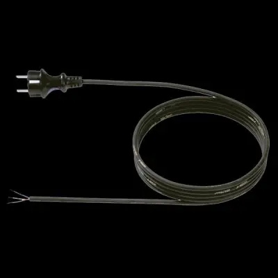 Bachmann 323.185 tok priključni kabel  črna 3.00 m