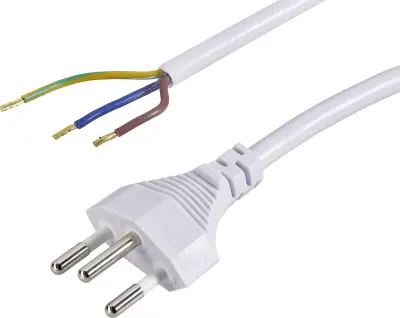 HAWA 1008288 tok priključni kabel  bela 1.50 m