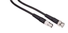 Testec 81121 BNC merilni kabel  1.00 m črna
