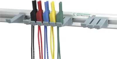Merilni kabli + stensko držaloSKS Hirschmann PMS 2 S LMLH MVL S\, CAT III 1.000 V\, komplet 975604001