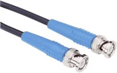 Testec 81043 merilni kabel RG58 BNC moški konektor na BNC moški konektor \, \, modra\,