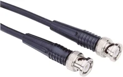 Testec 81031 merilni kabel RG58 BNC moški konektor na BNC moški konektor \, \, črna\,