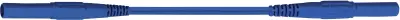Silikonski merilni kabel MultiContact XMS-419\, 2\,5 mm2\, 100cm\, moder\, 4 mm lamelni vtič 66.9392-10023