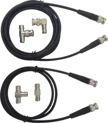 Merilna kabla BNC Testec TT-SET 1200 [ BNC vtič ]\, 1 m\, črna
