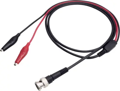 VOLTCRAFT MSC-100 BNC merilni kabel  114.00 cm črna\, rdeča