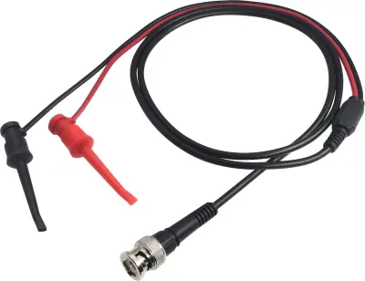 VOLTCRAFT MSC-101 BNC merilni kabel  1.14 m črna\, rdeča