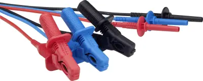 Megger  varnostni merilni kabel\, komplet   3.00 m  1 kos