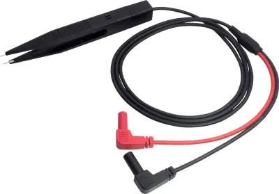 VOLTCRAFT MSL-503 merilni vod 4 mm moški konektor  1.14 m črna\, rdeča 1 kos
