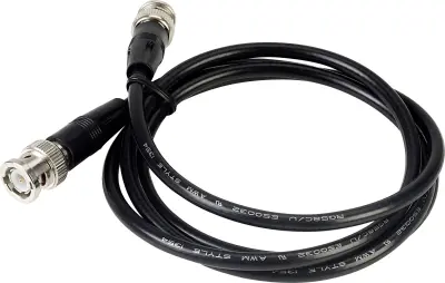 TRU COMPONENTS 16-0330 BNC merilni kabel  1.00 m črna