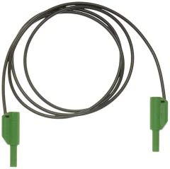 Metrel A 1341 varnostni merilni kabel [banana moški konektor 4 mm - banana moški konektor 4 mm] 1.50 m črna\, zelena 1 kos