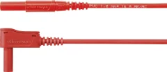 Schützinger MSWFK A341 / 1 / 100 / RT merilni kabel [moški konektor 4 mm - moški konektor 4 mm]  rdeča 1 kos