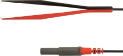 Schützinger KML 7848 Au / PZ / 150 / RT merilni kabel [moški konektor 4 mm - Kelvin sponka]  rdeča 1 kos