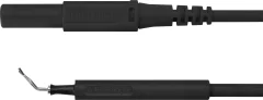 Schützinger AL 8322 / ZPK / 1 / 100 / SW adapterski kabel [moški konektor 4 mm - testna špica]  črna 1 kos