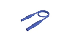 SKS Hirschmann MAL S GG-B 200/2\,5  bl varnostni merilni kabel 4 mm varnostni vtič 4 mm varnostna vtičnica 200 cm modra 1 kos