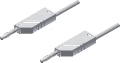 Merilni kabel 0\,25m bela\, SKSHirschmann MLN 25/2\,5 934059107 SKS Hirschmann