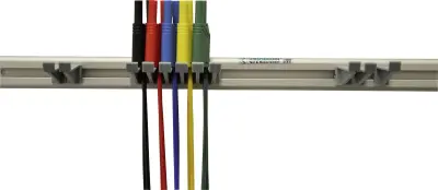 test lead set\, holder with 10 safety test leads