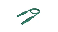 SKS Hirschmann MAL S GG-B 200/2\,5  gn varnostni merilni kabel 4 mm varnostni vtič 4 mm varnostna vtičnica 200 cm zelena 1 kos
