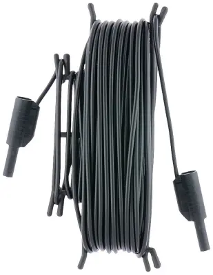 Metrel A 1153 varnostni merilni kabel banana moški konektor 4 mm banana moški konektor 4 mm 20.00 m črna 1 kos