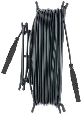 Metrel A 1621 varnostni merilni kabel banana moški konektor 4 mm banana moški konektor 4 mm 20 m črna 1 kos