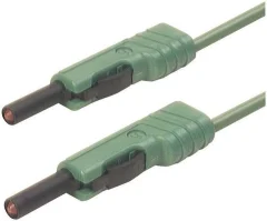 4 mm test lead\, contact-protected\, stackable\, 50 cm