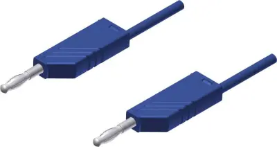 Merilni kabel 0\,25m modra\, SKS Hirschmann MLN 25/2\,5 bl 934059102