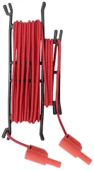 Metrel A 1527 varnostni merilni kabel [banana moški konektor 4 mm - banana moški konektor 4 mm] 5 m rdeča 1 kos
