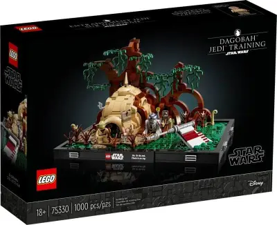 LEGO Star Wars 75330 Diorama jedijevskega urjenja na Dagobahu