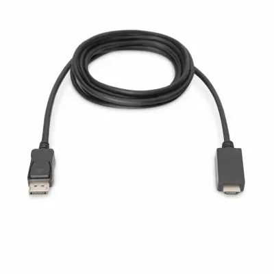 DisplayPort - HDMI kabel  2m Digitus