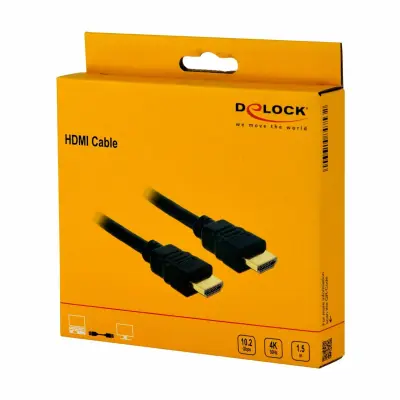 Delock kabel HDMI 4K  1,5m 84753