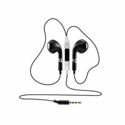 SBOX iEP-204B črne slušalke z mikrofonom