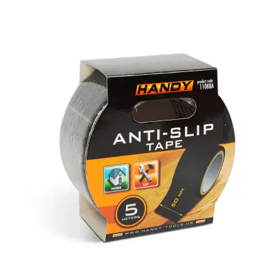 Samolepljivi protizdrsni trak 5 m x 50 mm črn