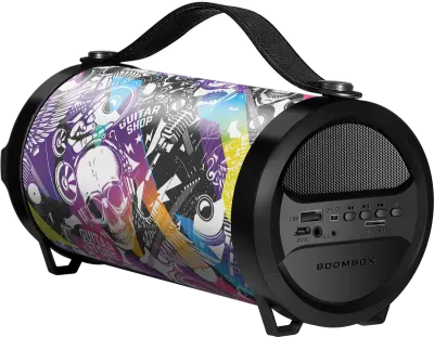DEFENDER G24 Graffiti prenosni zvočnik, 10W, BT/FM/TF/USB/AUX/1500mAh