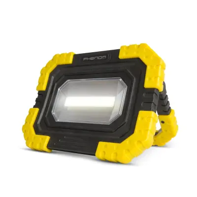 Akumulatorski COB LED delovni reflektor 16W 1000 lm 2 x 2200mAh z USB-C polnilcem powerbank
