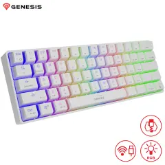 GENESIS THOR 660 gaming tipkovnica bela