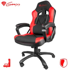 GENESIS NITRO 330, ergonomski gaming stol črn/rdeč