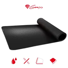 GENESIS CARBON 500 ULTRA WAVE vodoodporna, zaščiteni robovi, 1100x450mm gaming podloga